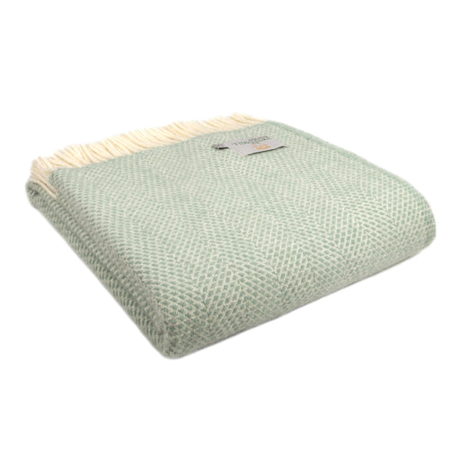 Beehive Ocean - Pure New Wool Blanket by Tweedmill®