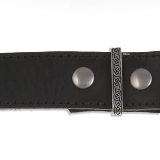 Black Leather Belt 40mm – all sizes - Giftware Wales