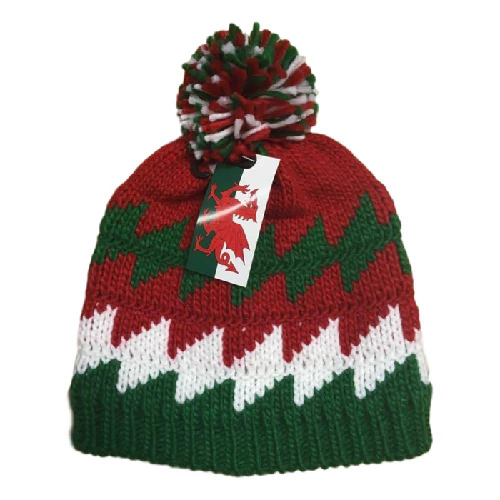 Welsh Tri Beckham Bobble Hat