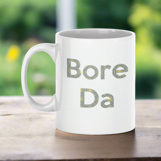 Bore Da Welsh Mug - Giftware Wales