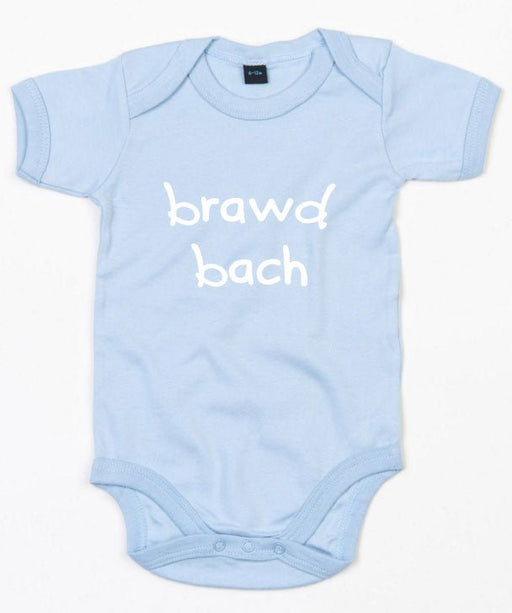 Brawd Bach - Welsh Baby Grow (Little Brother) - Giftware Wales