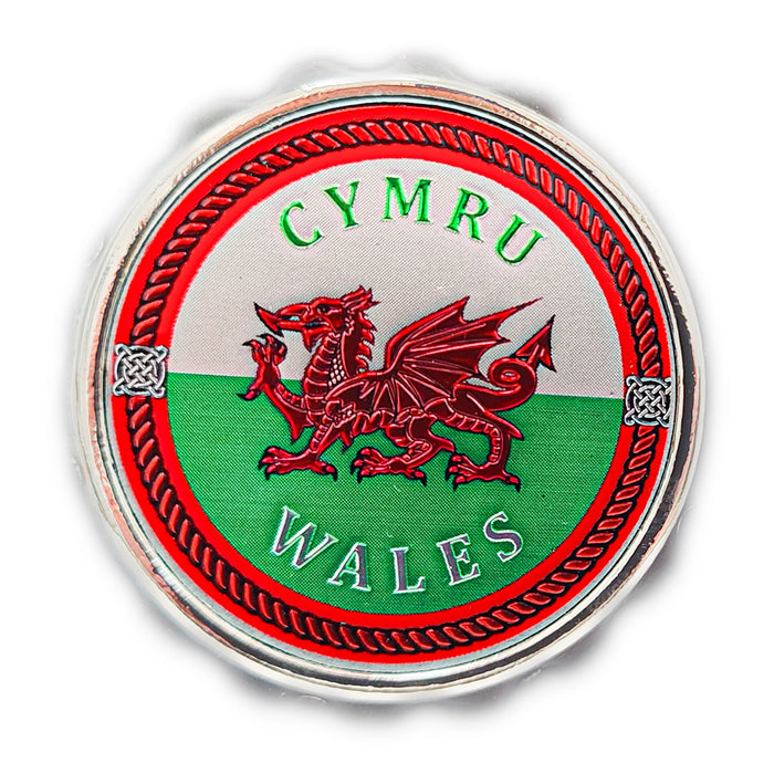 Wales Flag Bottle Opener Magnet (Bottle Cap) (MG008)