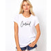 Cariad Graffiti Heart - Women's Welsh T-Shirt - Giftware Wales