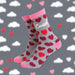 Cariad (Love) Heart - Womens Bamboo Socks - Giftware Wales