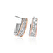Cariad Sparkle Half Hoop Drop Earrings by Clogau® - Giftware Wales