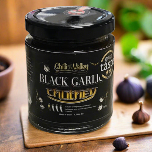 Chilli of the Valley Black Garlic Chutney | Giftware Wales - Giftware Wales