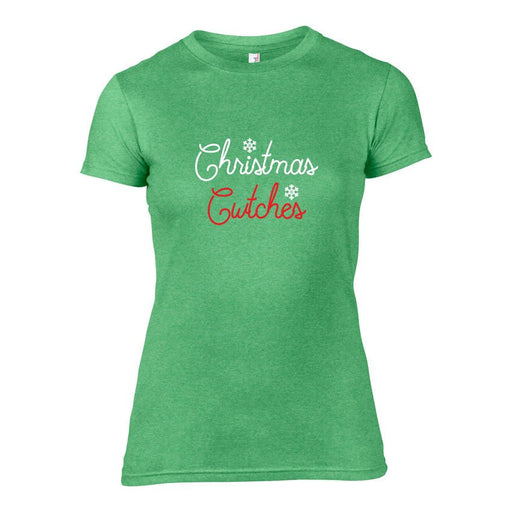 Christmas Cwtches - Women'S Christmas T-Shirt - Giftware Wales