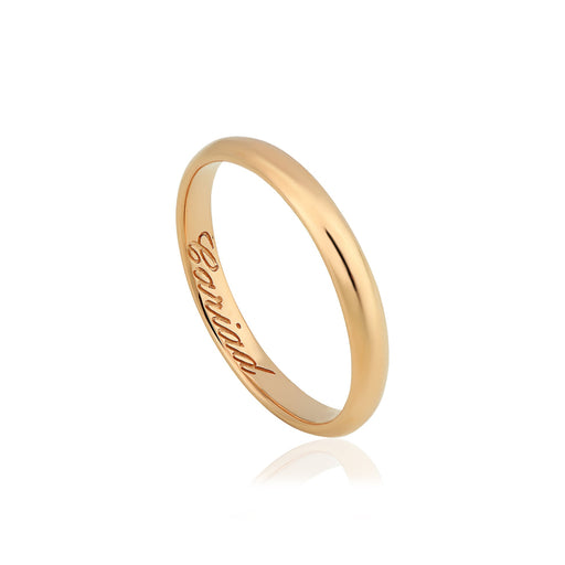 Clogau 1854 18ct Gold 3mm Wedding Ring - Giftware Wales