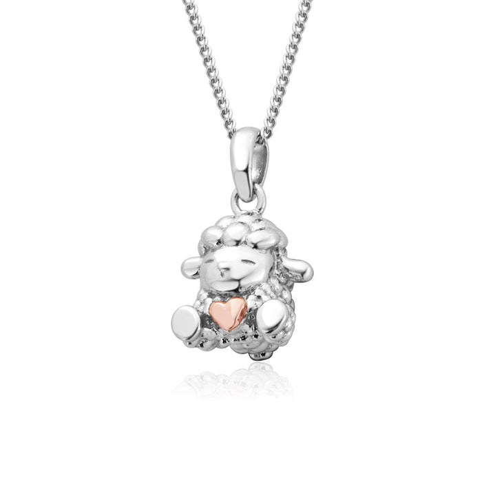 Clogau Ciwt Sheep Pendant by Clogau® Sterling Silver and 9ct gold - Giftware Wales