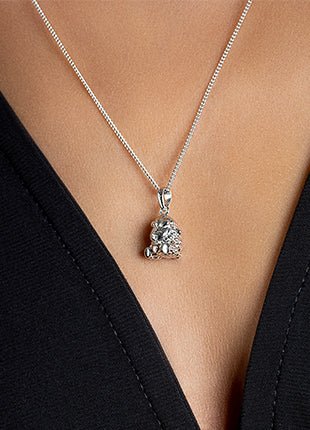 Clogau Ciwt Sheep Pendant by Clogau® Sterling Silver and 9ct gold - Giftware Wales