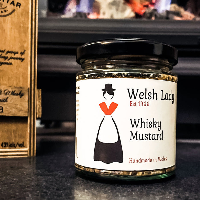 Coarsegrain Mustard with Welsh Whisky - Giftware Wales