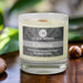 Coconut Soy - Wooden Wick Candle - Giftware Wales