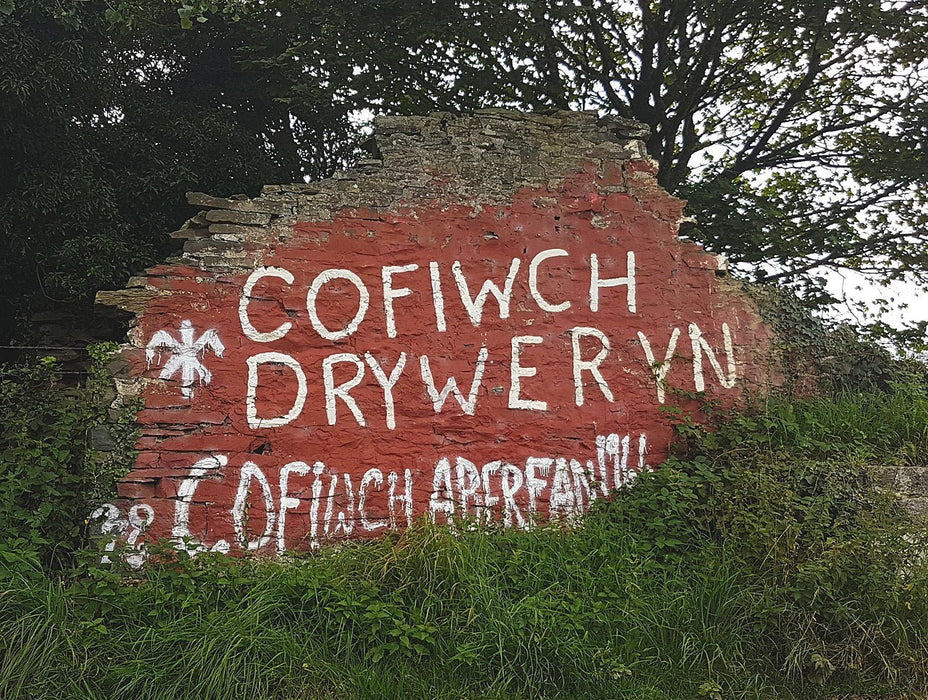 Cofiwch Dryweryn (English: "Remember Tryweryn") - Giftware Wales