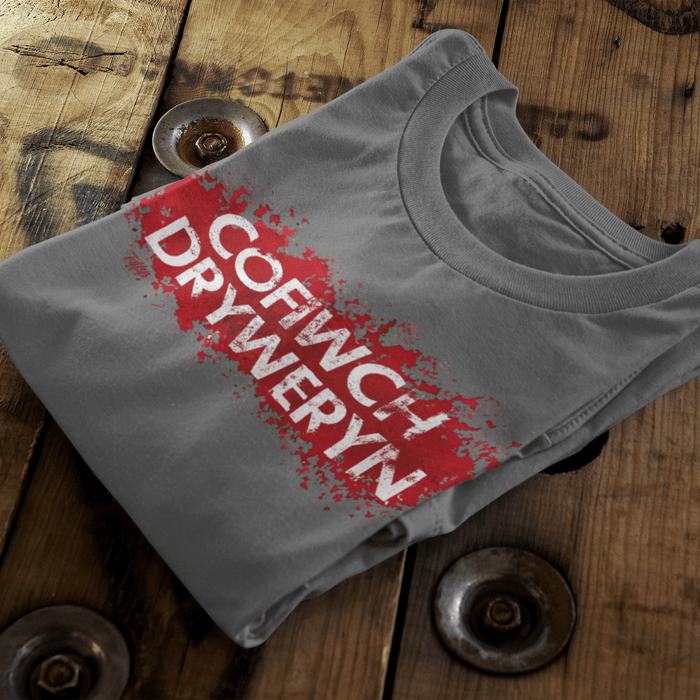 Cofiwch Dryweryn - Welsh Language T-Shirt - Giftware Wales