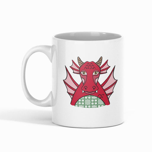 Comical Welsh Dragon Mug - Giftware Wales
