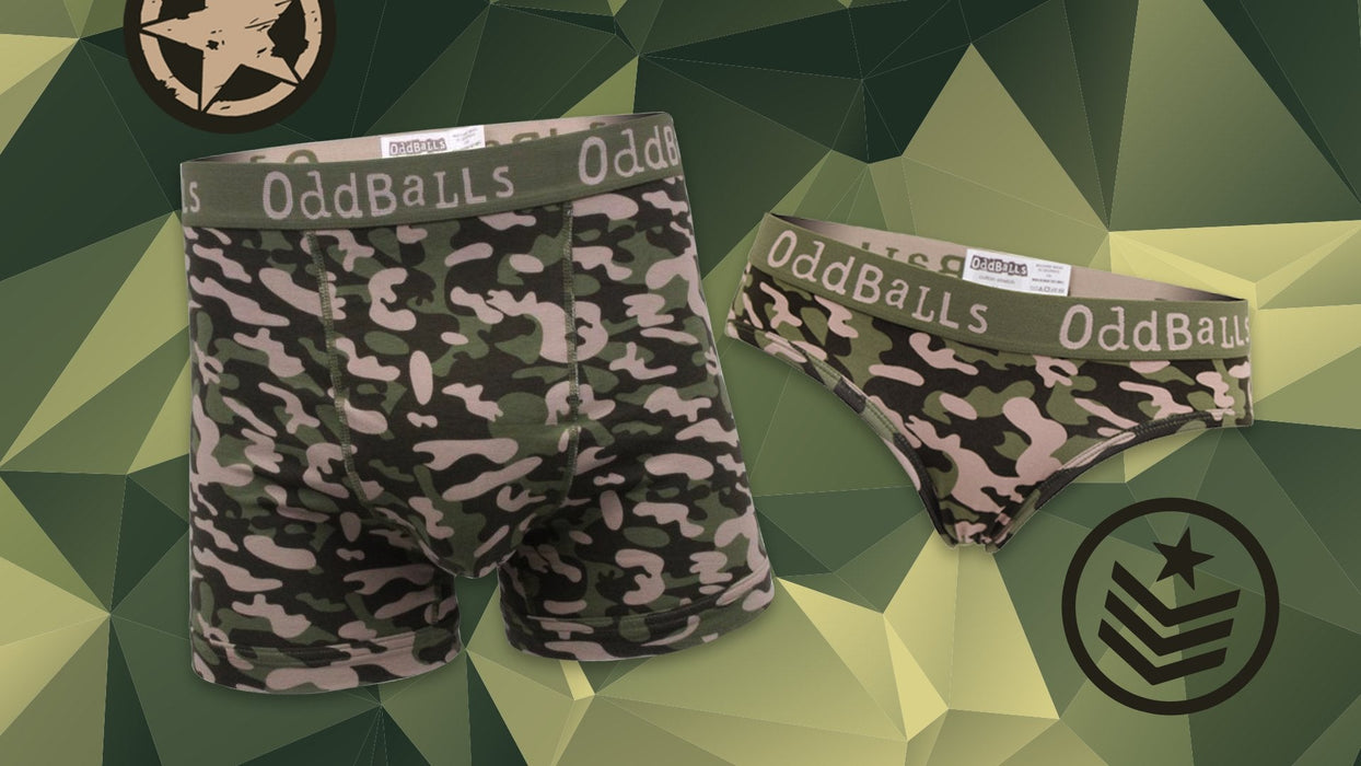 Commando Comfort Commando Mens Boxer Shorts by Oddballs® — Giftware Wales