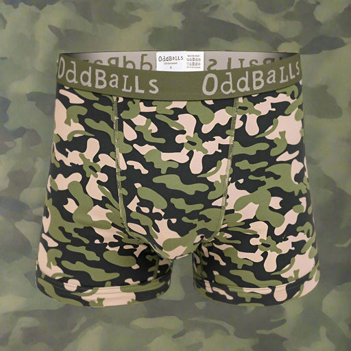 Commando Mens Boxer Shorts by Oddballs® - Giftware Wales