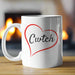 Cwtch And Heart - Bone China Hug Mug (Hand Warmer) - Giftware Wales