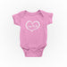 Cwtch Heart Baby Vest - Available in 3 colours - Giftware Wales