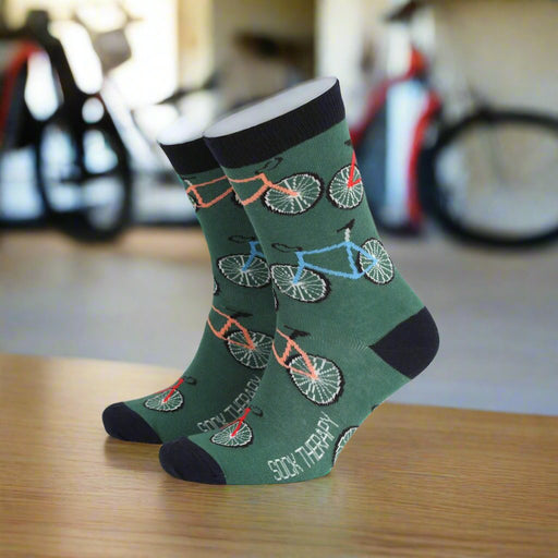 Cycle Mad Mens Bamboo Socks - Giftware Wales