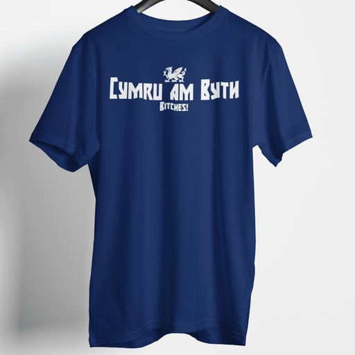 Cymru am Byth Bitches - Organic Welsh T Shirt - Giftware Wales