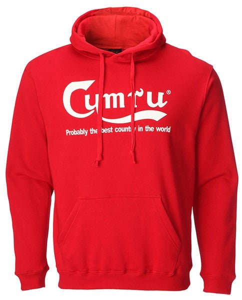 Cymru - Best Country In The World - Welsh Hoodie (Colour Choice) - Giftware Wales
