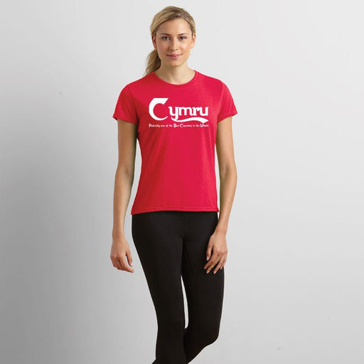 Cymru - Best Country In The World Women'S Tee - Giftware Wales