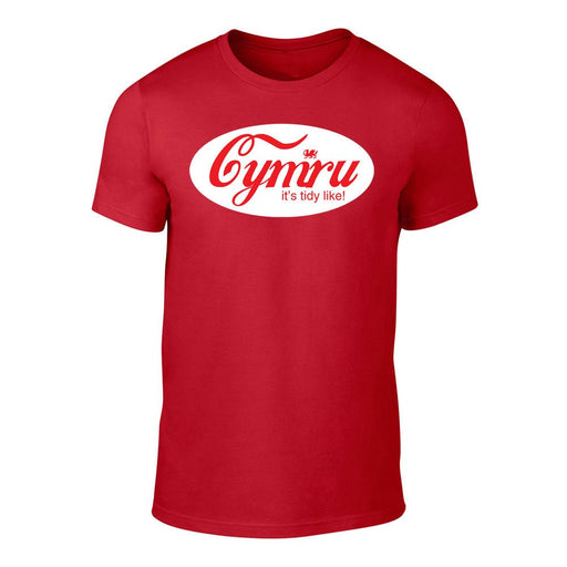 Cymru- It's Tidy Like! - Men'S Welsh T-Shirt - Giftware Wales