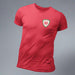 Cymru Shield Football T Shirt - Organic - Giftware Wales