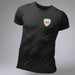 Cymru Shield Football T Shirt - Organic - Giftware Wales