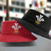 Cymru Welsh Feathers Bucket Hat - Giftware Wales