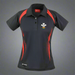 Cymru Welsh Feathers - Women's Cool Polo Shirt - Giftware Wales