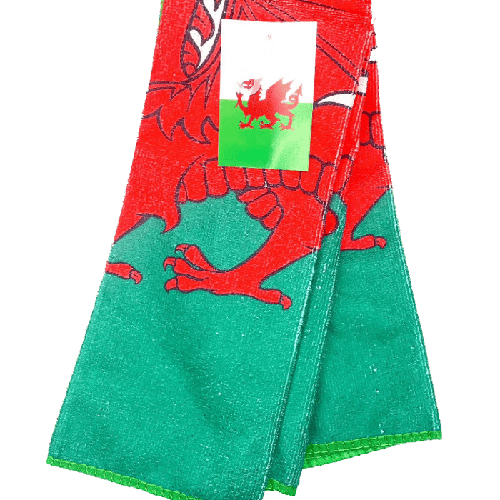 Cymru Welsh Flag T-Towel Set of 3 - Giftware Wales