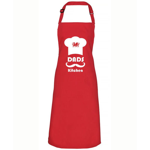 Dads Kitchen - Welsh Dragon Apron - Giftware Wales