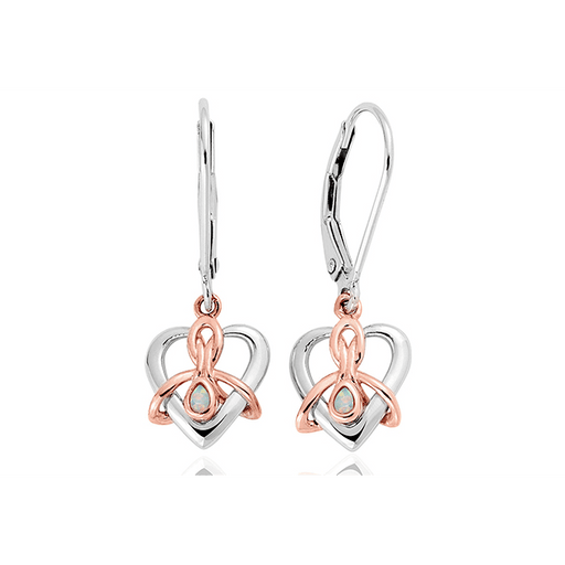 Dwynwen Opal Drop Earrings - by Clogau® - Giftware Wales