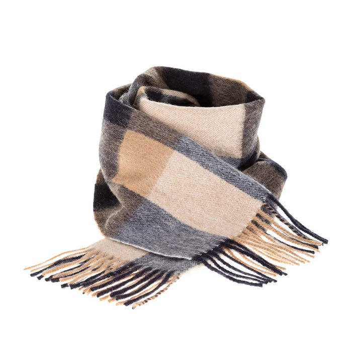 Welsh Woollens 100% Lambswool Scarf | Traditional Craftsmanship Meets Timeless Comfort | Luxuriously Soft Lambswool Woven in Wales | Elegant, Warm & Naturally Breathable