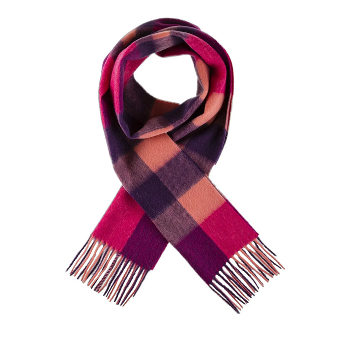 Welsh Woollens 100% Lambswool Scarf | Traditional Craftsmanship Meets Timeless Comfort | Luxuriously Soft Lambswool Woven in Wales | Elegant, Warm & Naturally Breathable