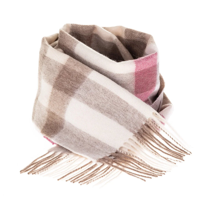 Welsh Woollens 100% Lambswool Scarf | Traditional Craftsmanship Meets Timeless Comfort | Luxuriously Soft Lambswool Woven in Wales | Elegant, Warm & Naturally Breathable