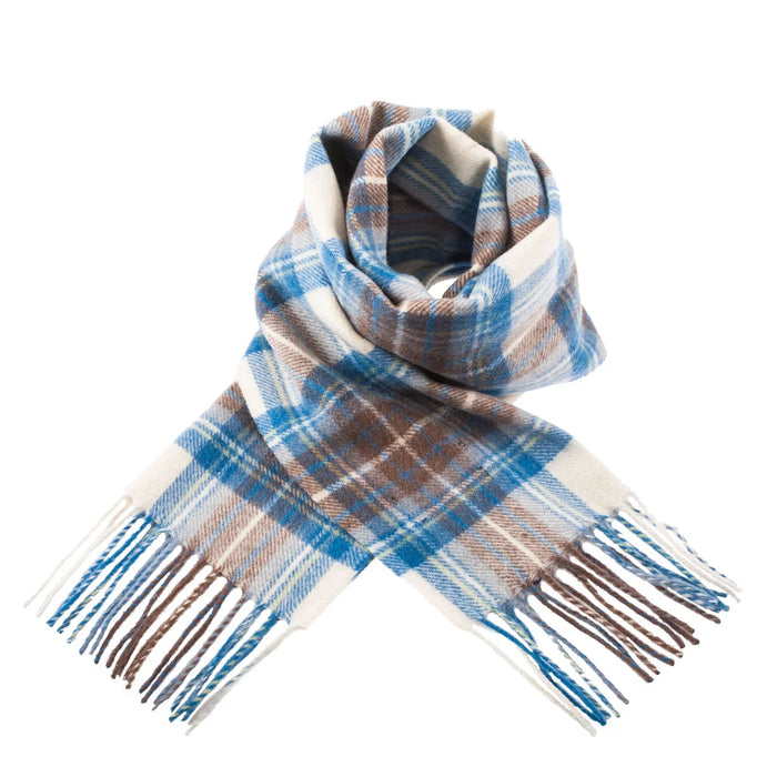 Welsh Woollens 100% Lambswool Scarf | Traditional Craftsmanship Meets Timeless Comfort | Luxuriously Soft Lambswool Woven in Wales | Elegant, Warm & Naturally Breathable