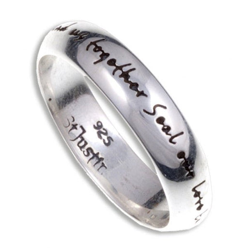 English Love Ring (Sr946) - Giftware Wales