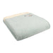 Fishbone Duck Egg - Pure New Wool Blanket by Tweedmill®