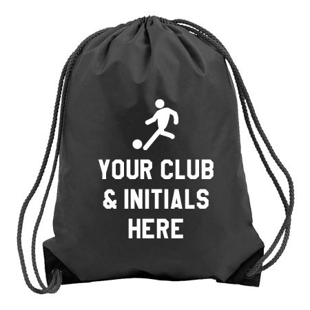 Football Logo- Personalised Duffel Bag (Colour Choice) - Giftware Wales