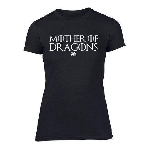Game Of Thrones - Mother Of Dragons Women'S Welsh T-Shirt - Giftware Wales