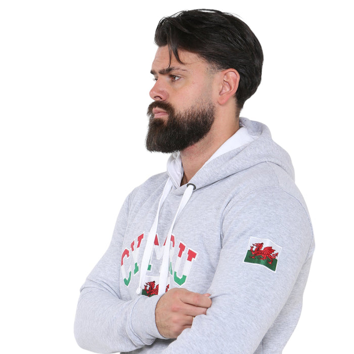 Tri Cymru Am Byth Hoodie