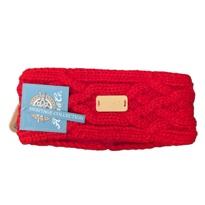 Aran Ladies Headband (Fleece Lined)