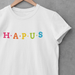 Hapus (Happy) Womens T Shirt - Giftware Wales