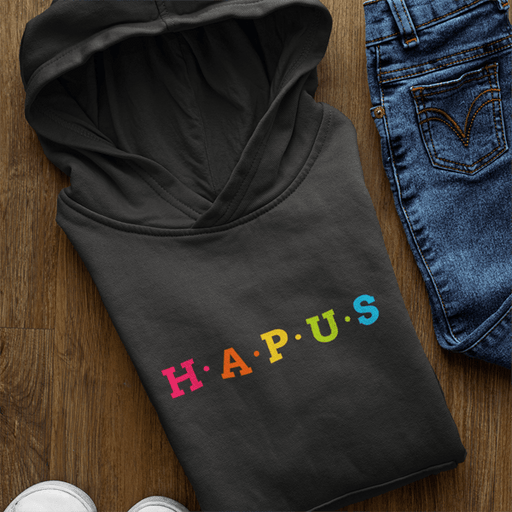 Hapus Welsh Language - Girls Hoodie - Giftware Wales