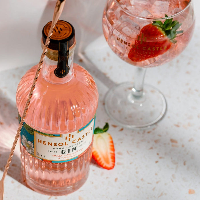 Hensol Castle Wild Strawberry & Hibiscus Gin - Giftware Wales