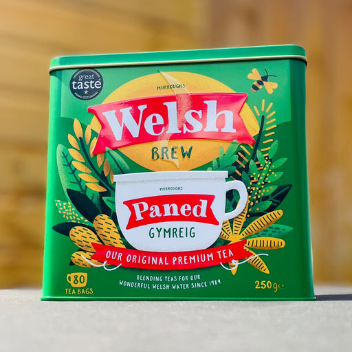 Welsh Brew 80 tea bags Caddy