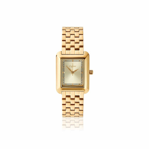 Ladies Timeless Clogau Yellow Gold Plated Stainless Steel Watch - Giftware Wales